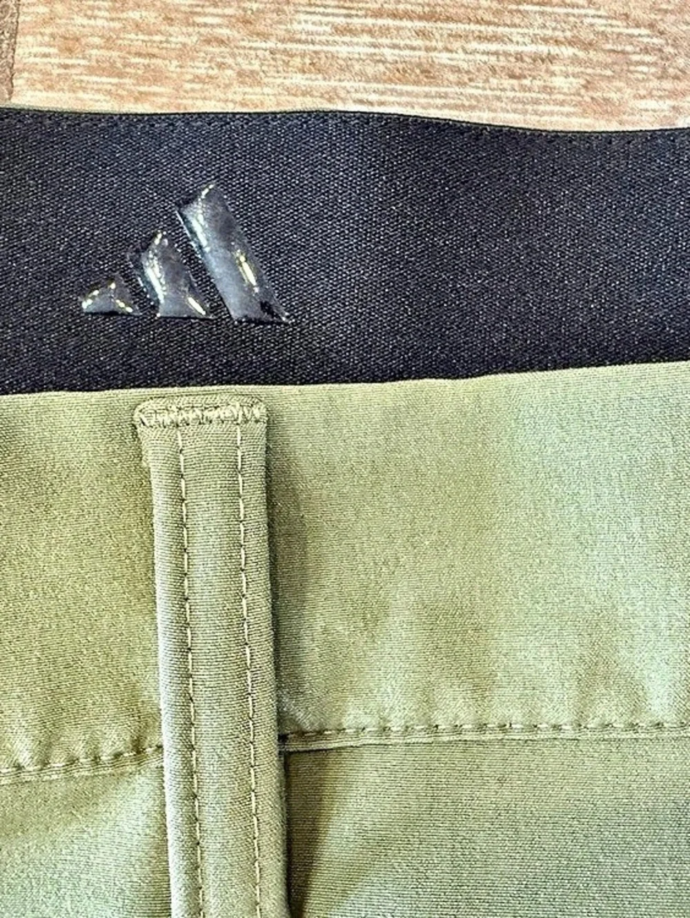 adidas Men's Flat Front Shorts in Green Size 40 Like New